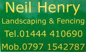 Neil Henry Fencing and Landscaping Logo